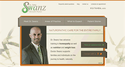 Desktop Screenshot of drswanz.com